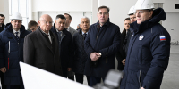 Вице-премьер РФ Дмитрий Чернышенко, Министр экономического развития России Максим Решетников и губернатор Игорь Руденя ознакомились с ключевыми объектами курорта Завидово 1 - Кимры Сегодня